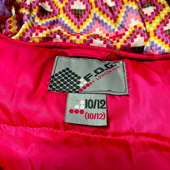 FOG by London Fog Girls Puffer Jacket - Picture 3 of 5